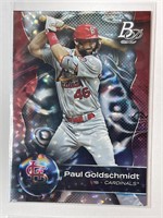 PAUL GOLDSCHMIDT 2023 PLATINUM ICE FOIL CARD