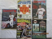 5 Sports Giants Magazine Baseball