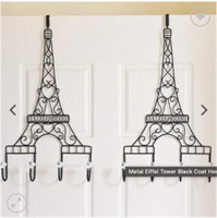 Paris Eiffel Tower Door Hooks