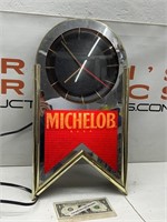 Vintage Michelob Beer Lighted advertising clock