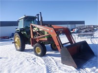 John Deere 4630 Tractor w/ Farmhand F236 Loader