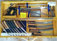 Butcher Knife Set in Wooden Case