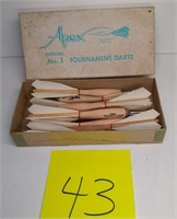 Box of Apex No. 1 Tournament Darts (9)