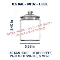 Anchor Hocking 1/2 gallon jar