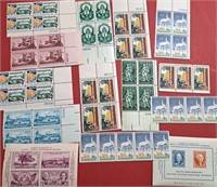 LOT OF ASSORTED VINTAGE US POSTAGE STAMPS NATURE