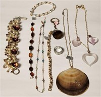 X - MIXED LOT OF COSTUME JEWELRY (H45)
