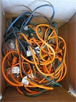 Large Lot Of Extension Cords