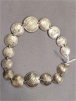 Australian Coin Bracelet (Silver?)