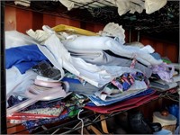 Large Lot of Material & Lace
