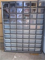 Tools 60 Drawer Storage Container With Contents