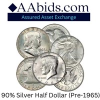 90% Silver Half Dollar (Pre-1965)