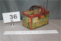 CHILDS TIN LUNCH BOX
