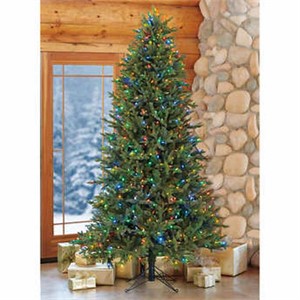 7.5' Pre-Lit aspen Artificial Christmas Tree
