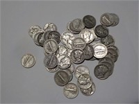 $5.10 Mercury Dimes 1939