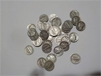 $4.50 Mercury Dimes 1941 and 1941D