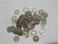 $6.90 Mercury Dimes 1943 & 1943D