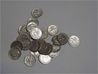 $3.00 Roosevelt Dimes 1948D, 1949, 1949D, 1950,