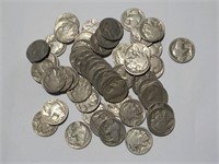 $2.50 Buffalo nickels some poor dates