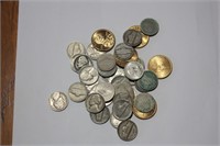 Mixed bag coins $$6.60 total 5 Sag. Dollars,