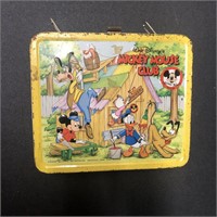 Vintage Metal Lunchbox  Disney Mouse Club