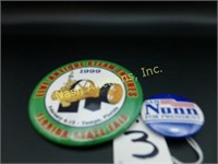 Presidential pin & Florida State Fair pin