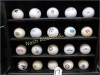 display w/ golf balls