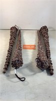 Pinecone Icicle Ornaments NWT