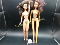 1987 Barbie & 1987 Totsy