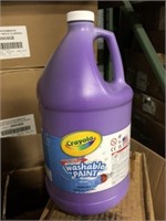 10-Gallons of Crayola Violet Washable Paint