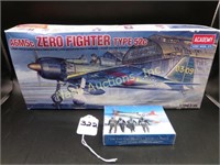 Zero Fighter Type 52c & cards