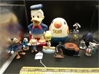 lot w/ Tweety & Sylvester, Donald Duck, roly poly