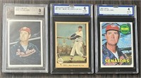 Vintage Ted Williams Graded Card Collection