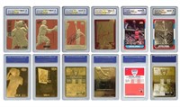 1996-98 Michael Jordan Fleer Gold Card Lot