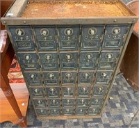 Metal 30 Door Post Office Cabinet