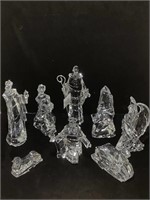 NIB Nativity (Crystal Look Acrylic) Set