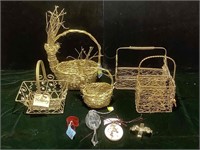 Holiday Decor Baskets and More