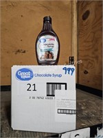 1-6ct chocolate syrup 7/25