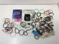 Assorted costume jewelry and more