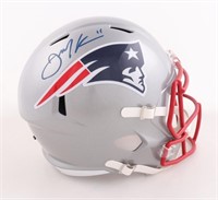 Autographed Julian Edelman Patriots Helmet