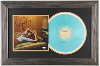 Autographed Taylor Swift Custom Framed Album Cover