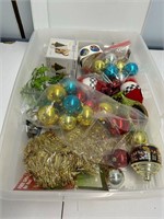 Bin of Misc Holiday Items