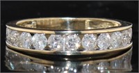 14kt Gold Channel Set 1.00 ct Diamond Ring