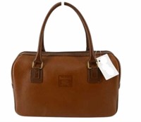 Burberry Brown Leather Hand Bag