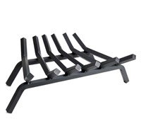 Pleasant Hearth 24 in. 6-Bar Steel Fireplace Grate