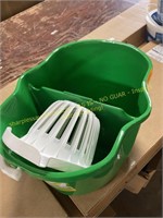 Libman 4gal clean & rinse bucket with wringer