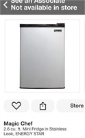 2.6 cu-ft mini fridge