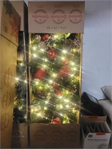 9' Ft LED Christmas Garland W/Box