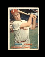 1957 Topps #174 Willie Jones P/F