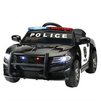 12V Kids Ride on Police Car Electric Battery Power
