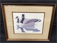 Richard Sloan Canadian Geese 1980 Fine Art
